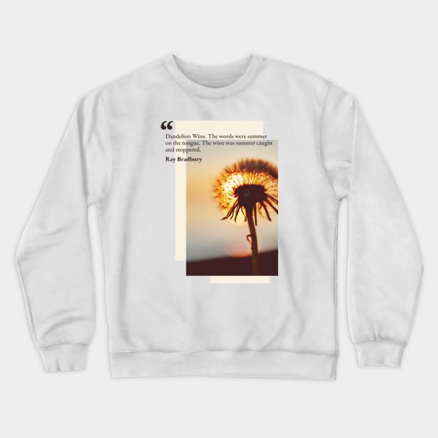 Dandelion wine Crewneck Sweatshirt by Catprint